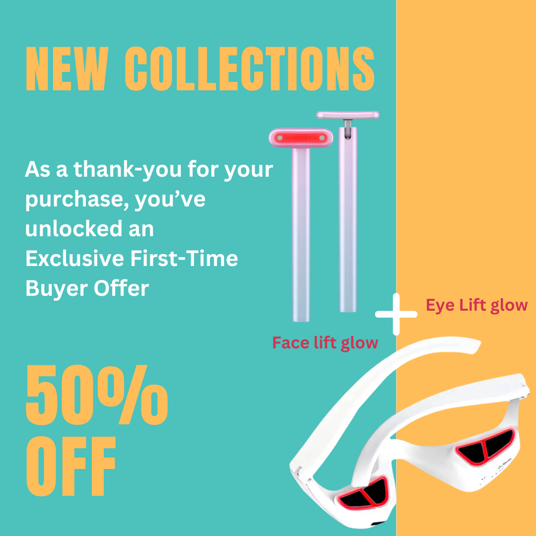 🎁 Get 50% OFF our NEW Glow Collection, designed to enhance and extend your results! 🎁