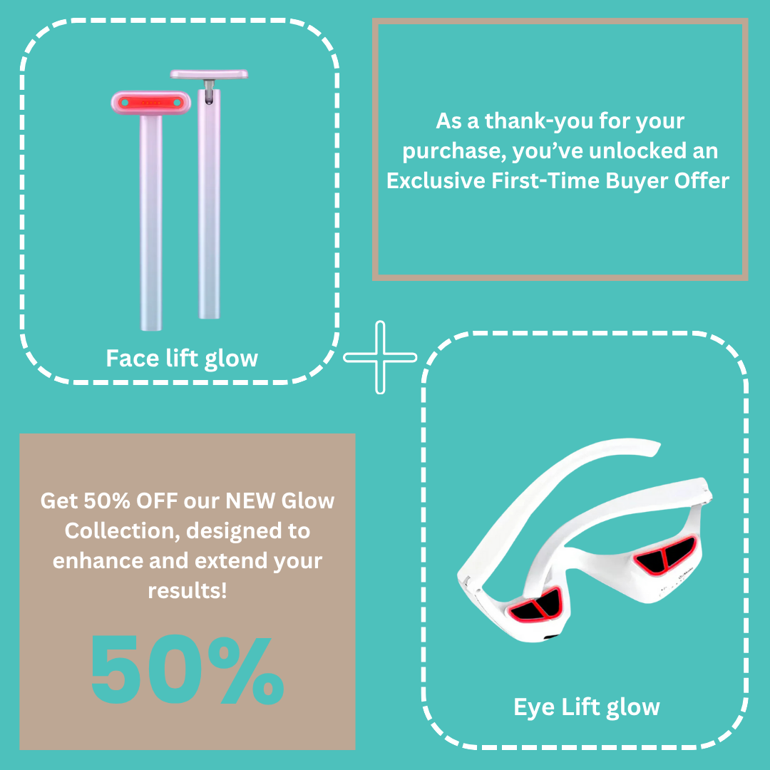 🎁 Get 50% OFF our NEW Glow Collection, designed to enhance and extend your results! 🎁 (Copy)